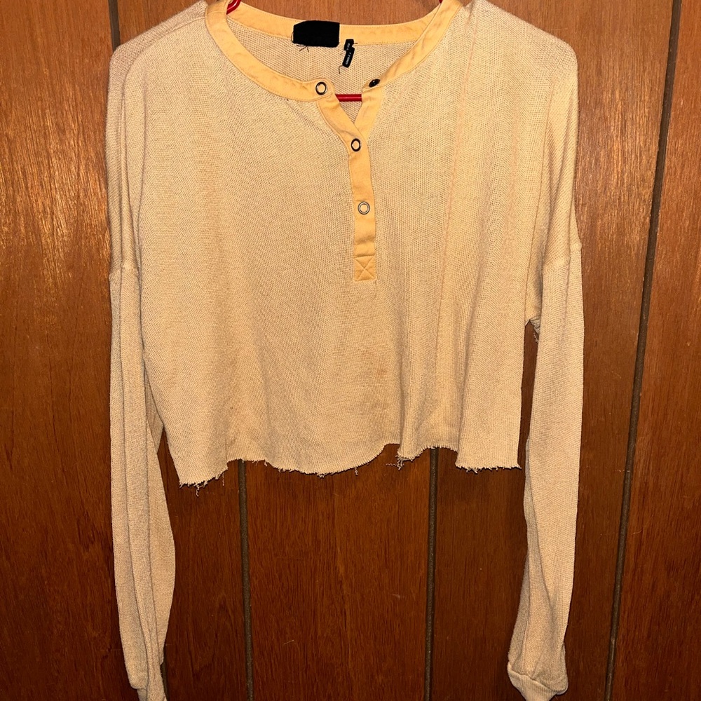 Urban Outfitters Yellow Long Sleeve